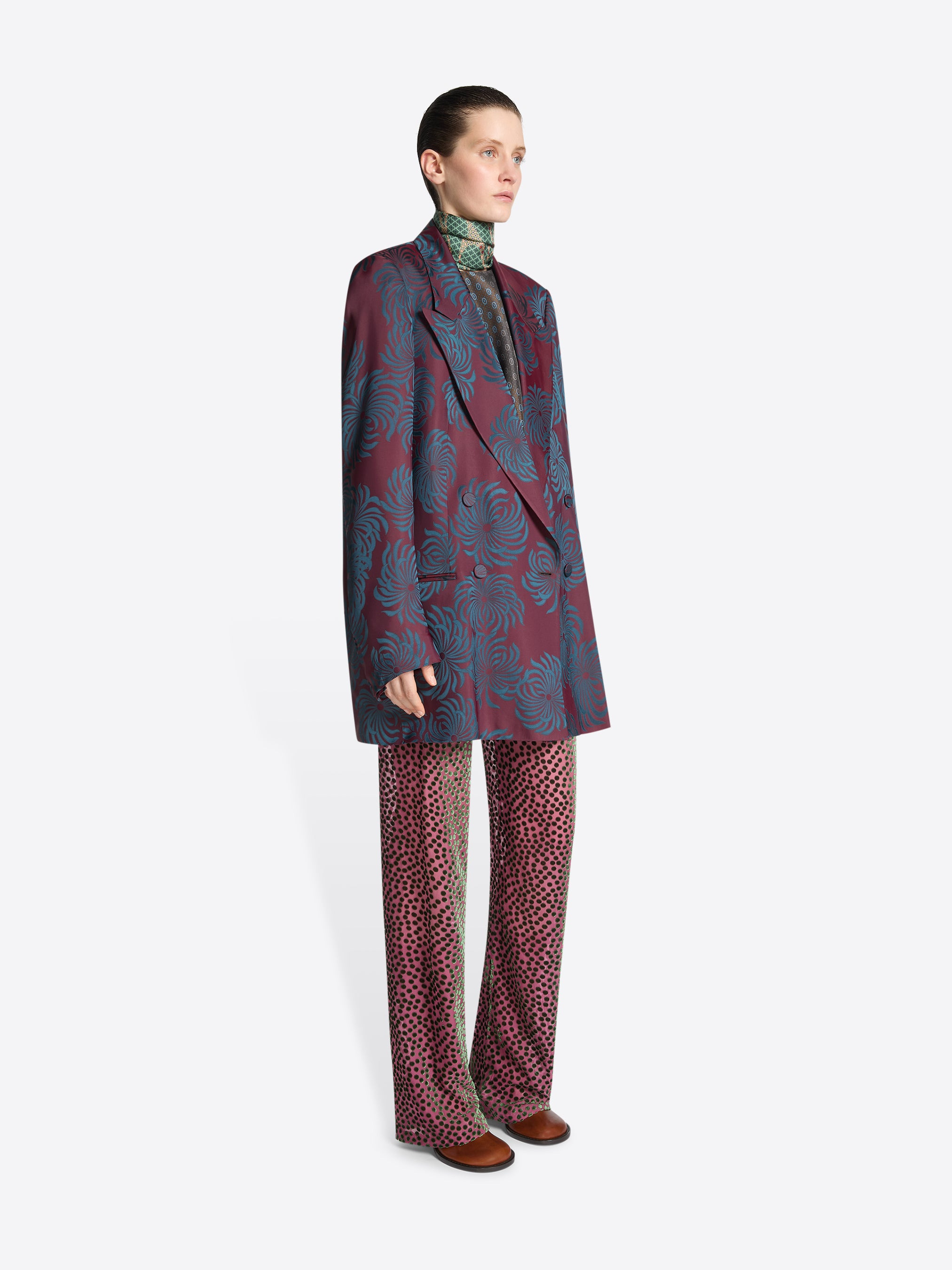 JACQUARD BLAZER - 3