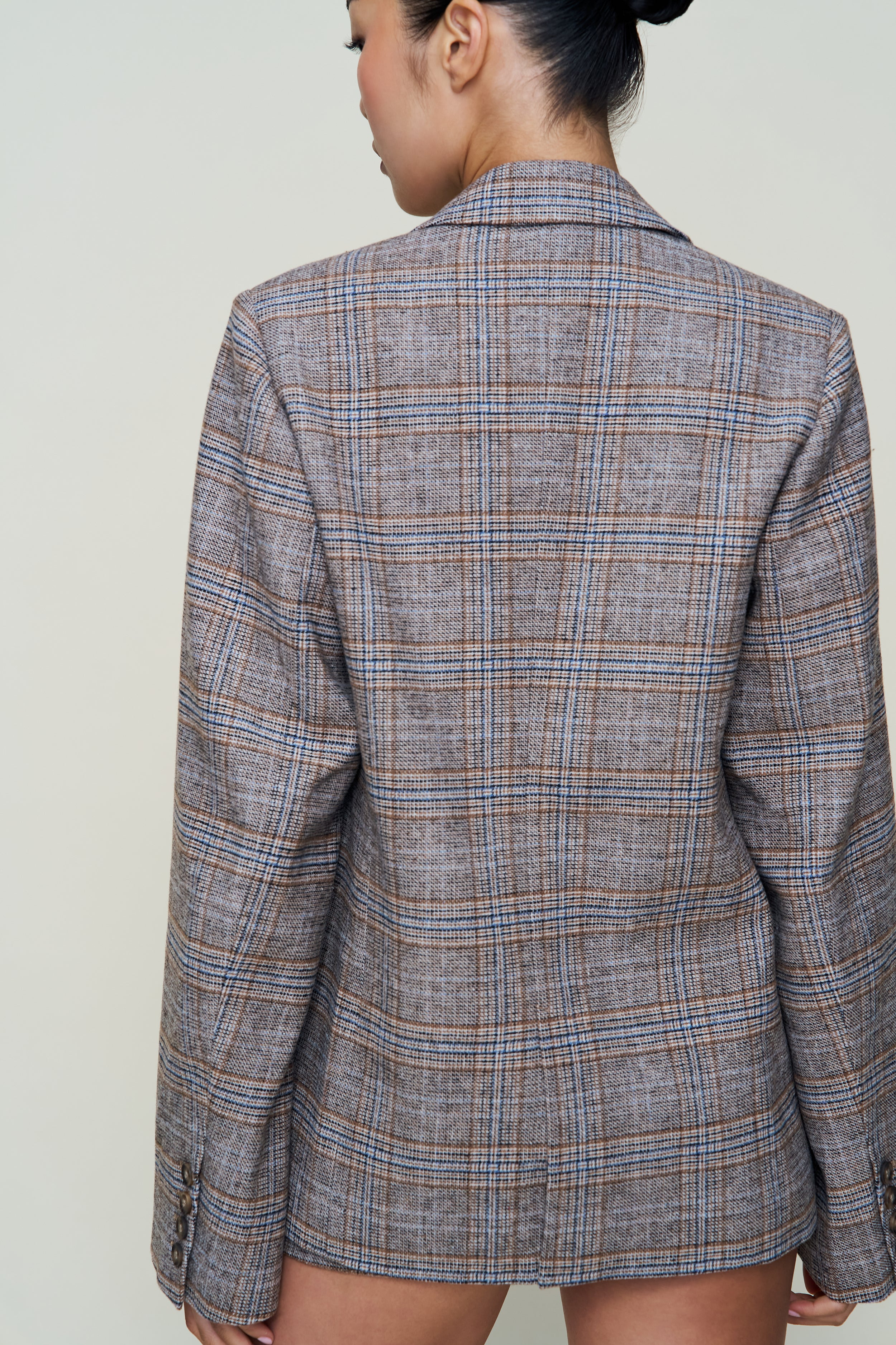 THE PERFECT OVERSIZED TARTEN BLAZER - 5