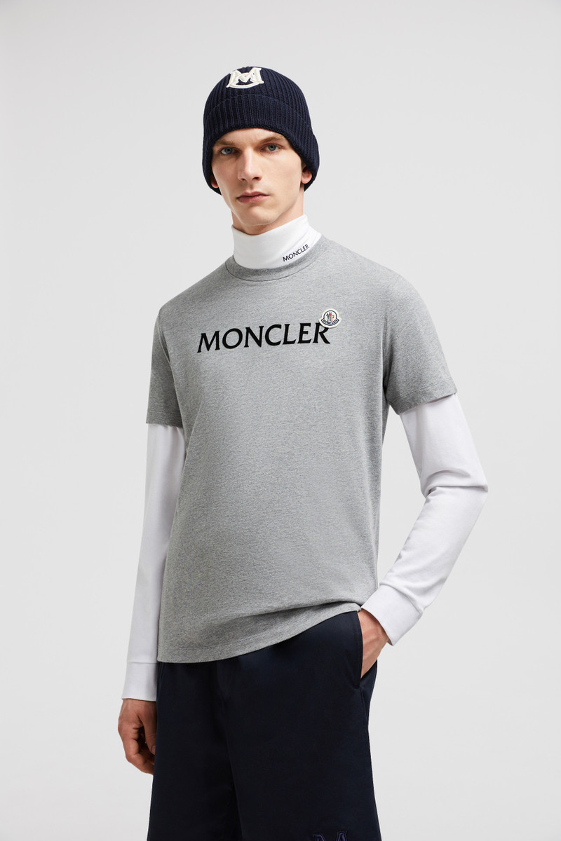 Moncler Flocked Logo T-Shirt outlook