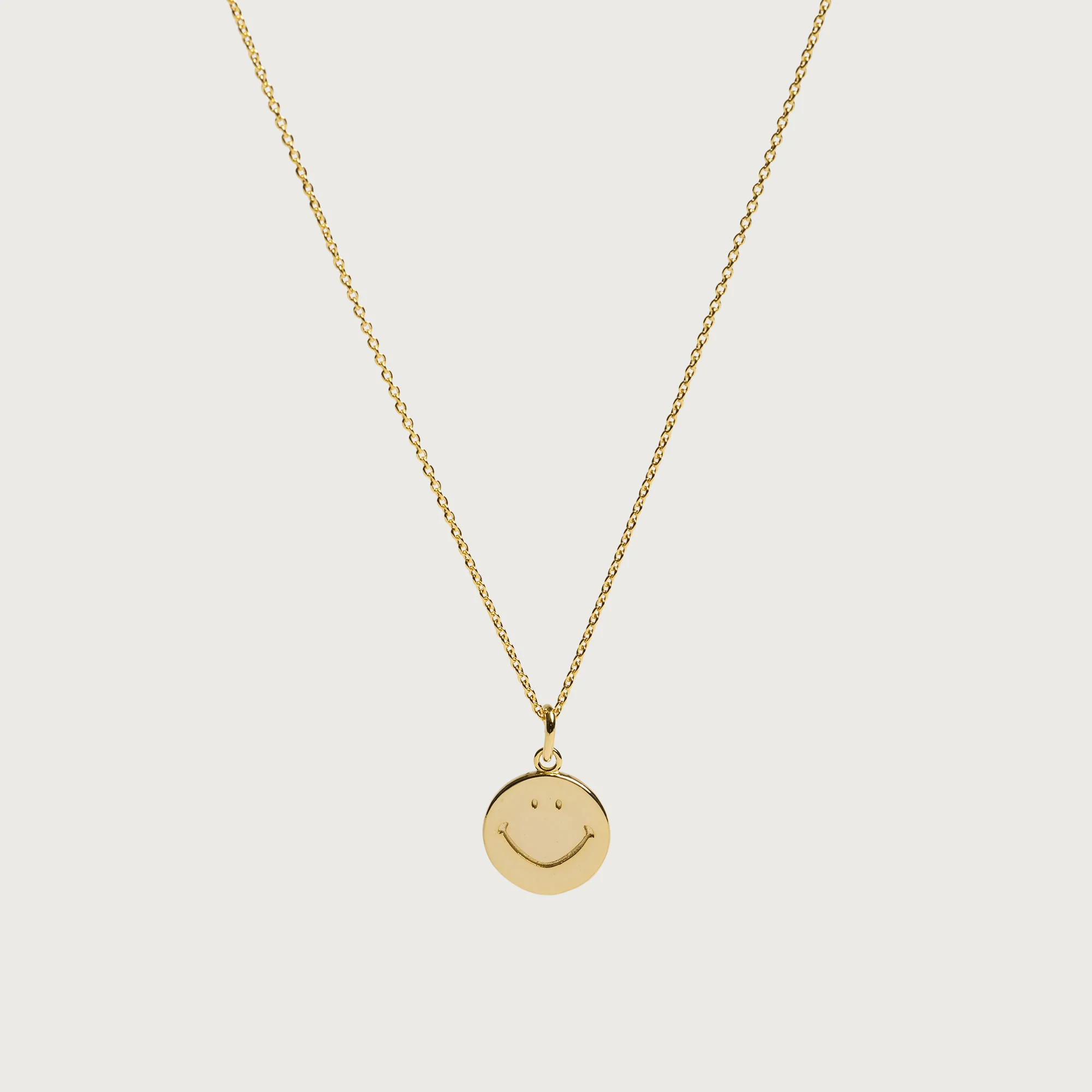 Needles Gold Plate Pendant Necklace - 1