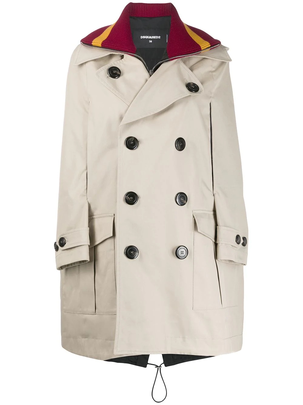 cape jumper coat - 1