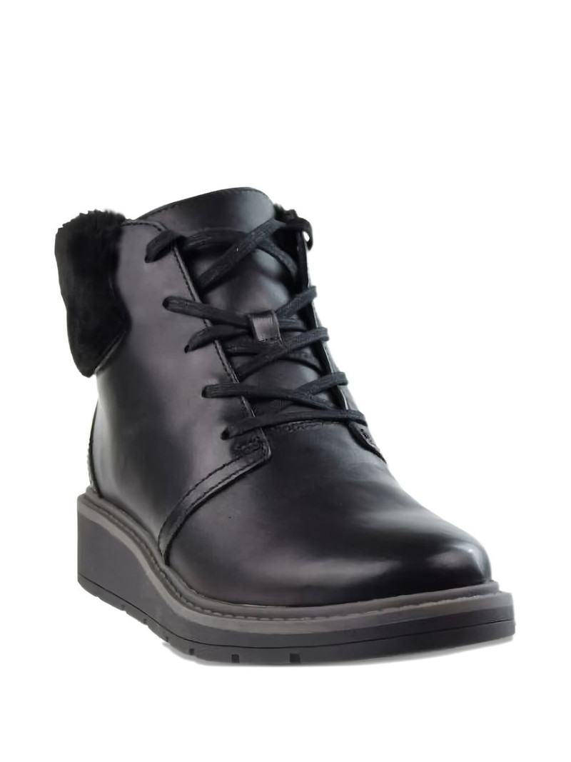 Clarks Originals Andie Go fur lace-up  boots outlook