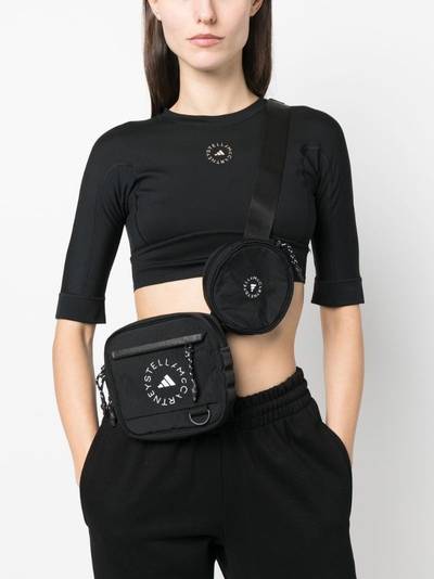 adidas logo-print zip-up belt bag outlook