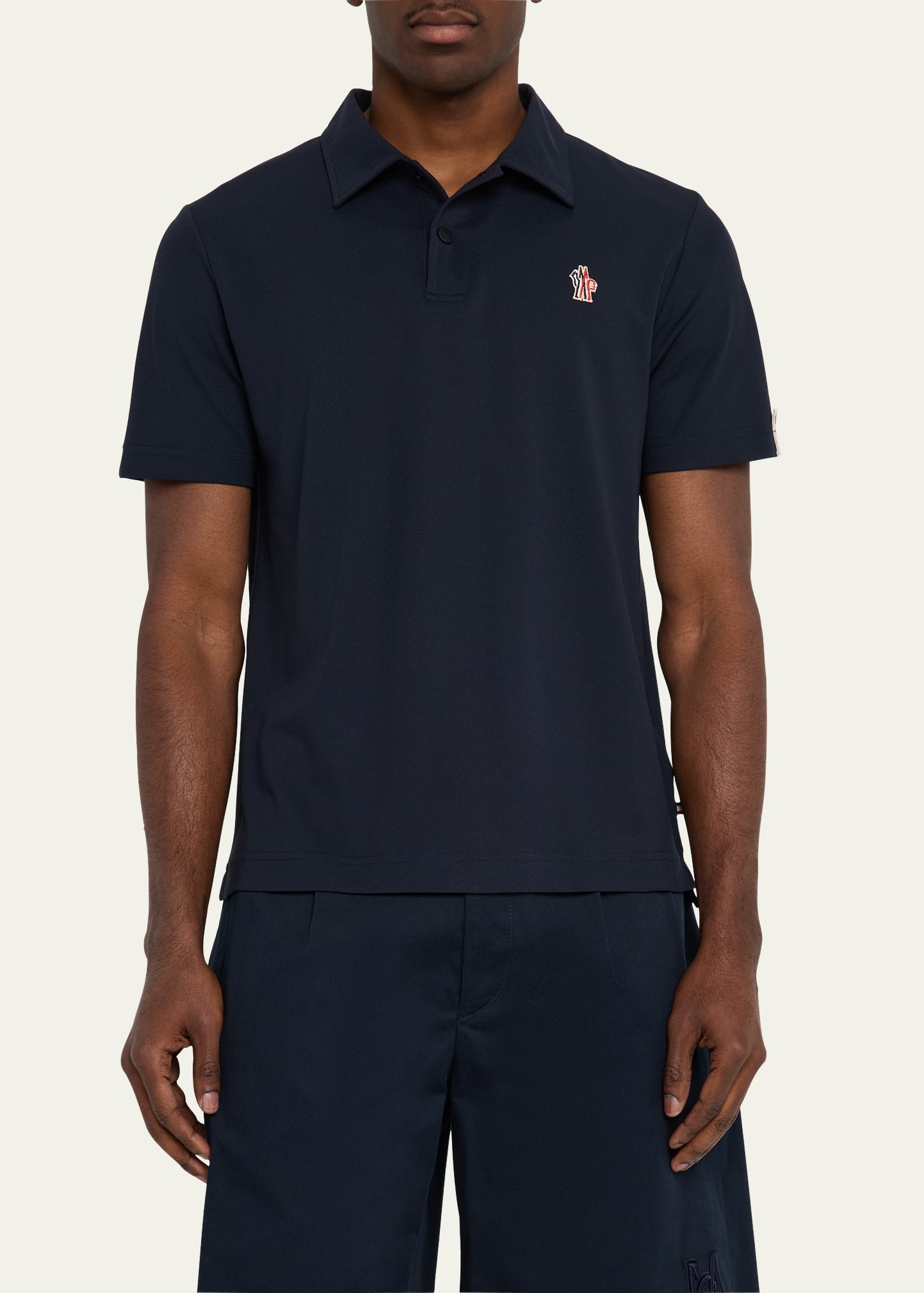 Men's Logo Patch Polo Shirt - 4