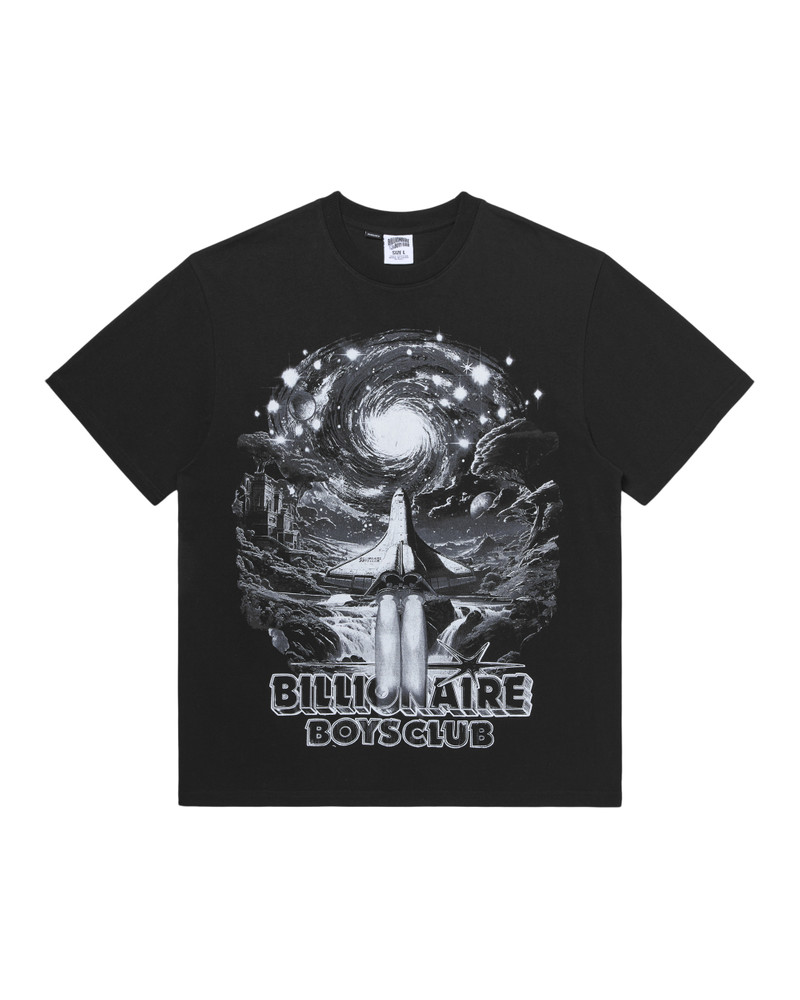 GRAY HORIZON OVERSIZED TEE - 1