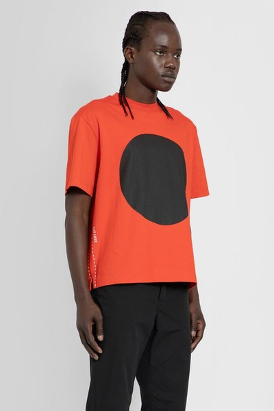 Moncler Moncler genius 5 moncler craig green men's bright orange printed t outlook