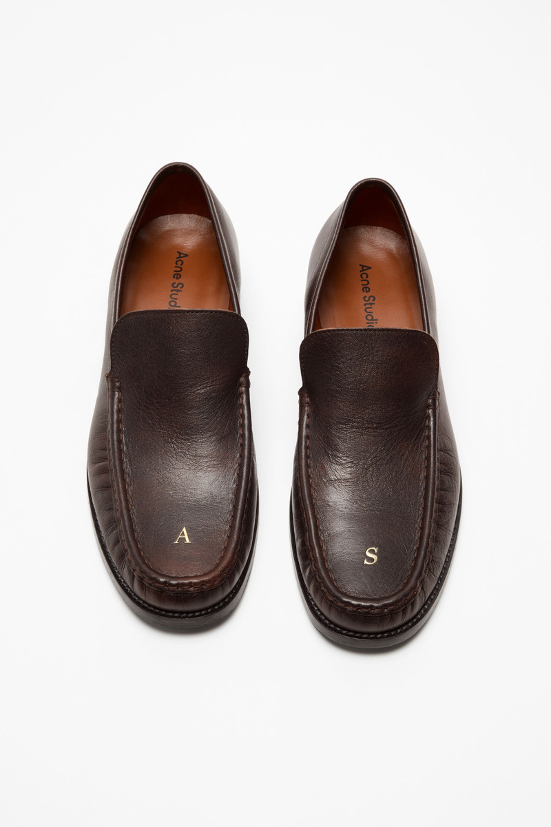 Leather loafers - Brown 3