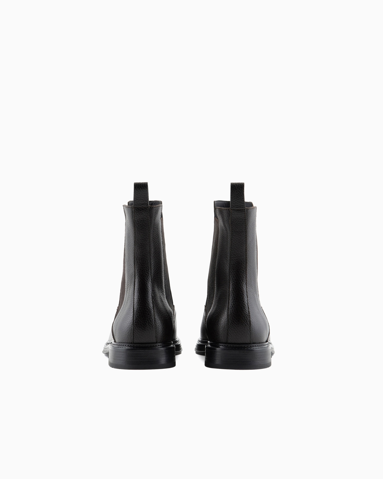 Grained leather Chelsea boots - 4