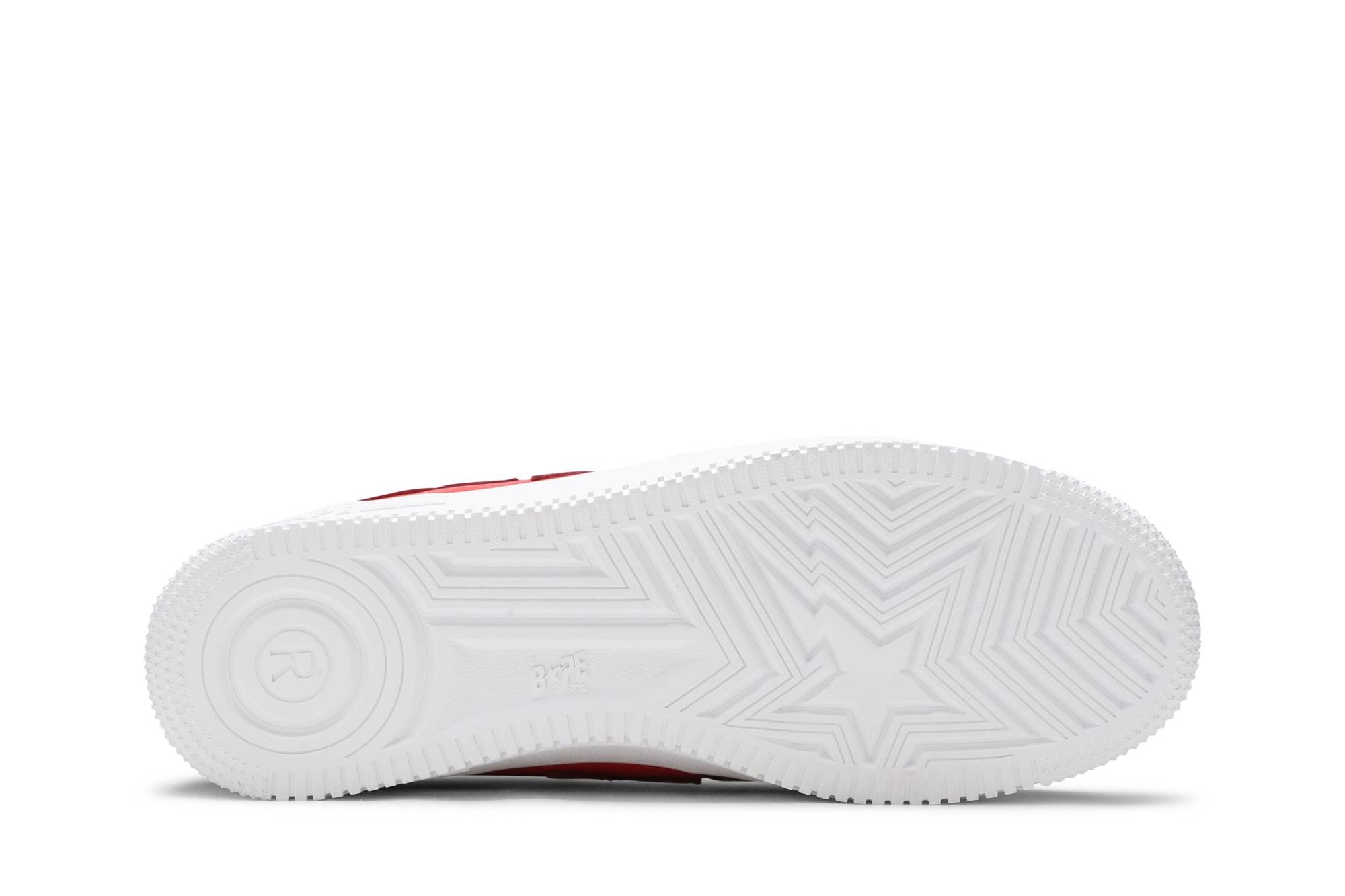 Bapesta Low M1 'Color Camo Combo - Red' - 4