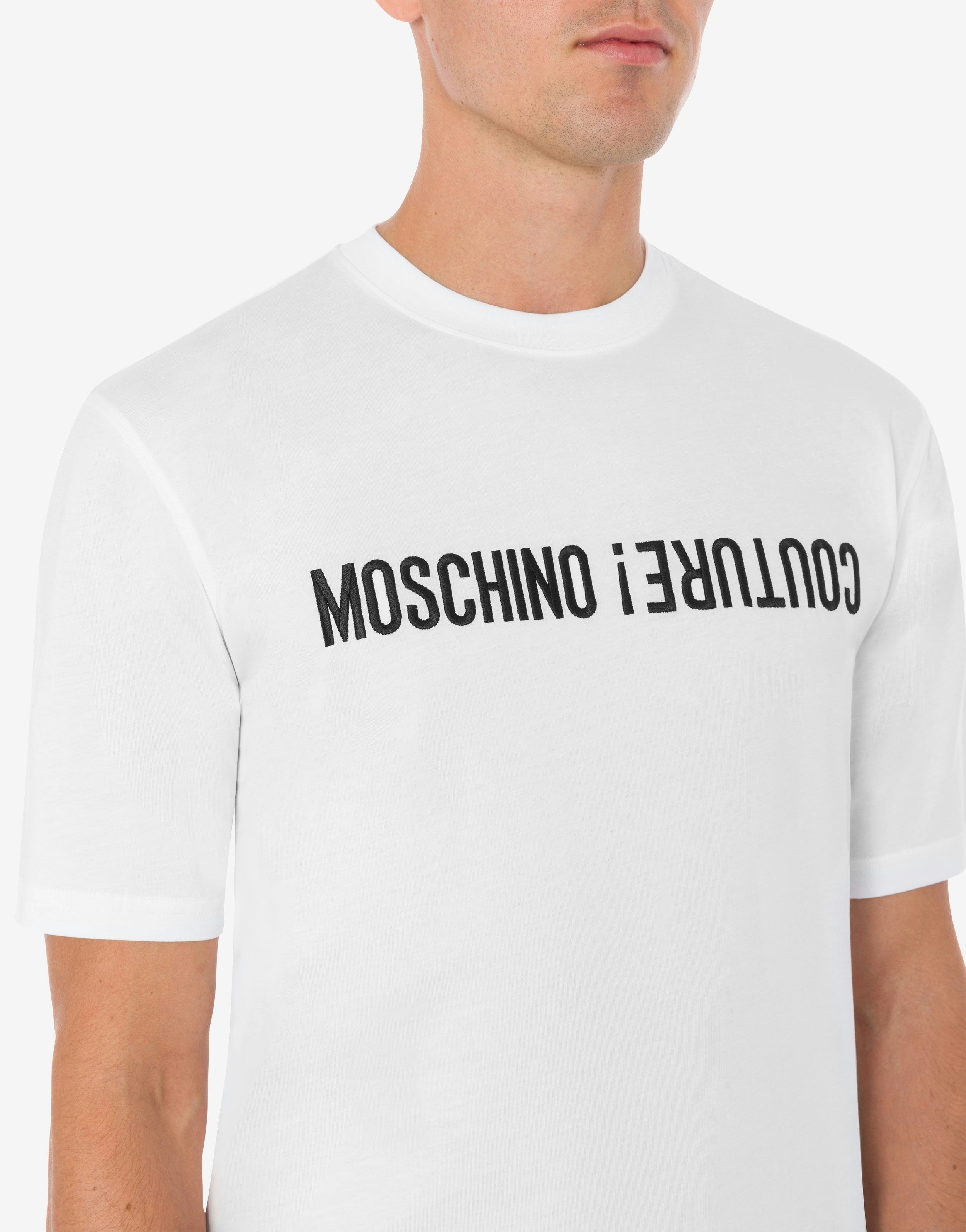UPSIDE DOWN LOGO T-SHIRT - 4