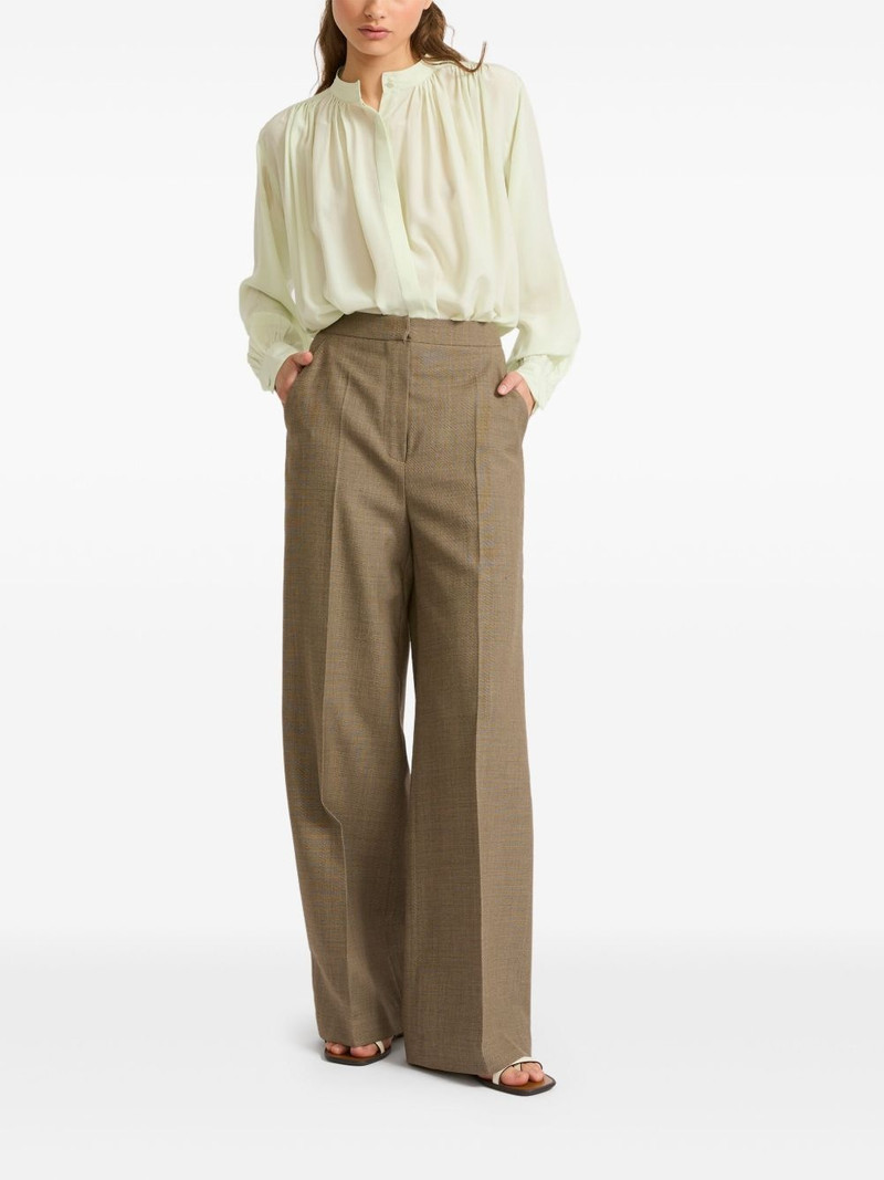Yves Salomon wool trousers outlook