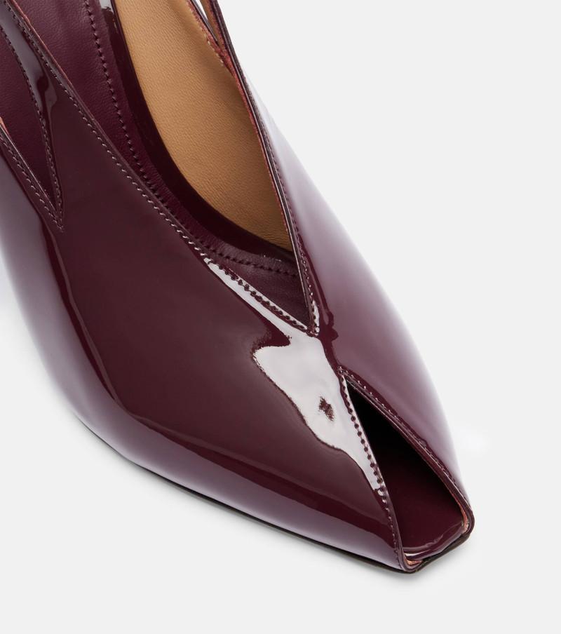 Arcadia 95 patent leather sandals 5