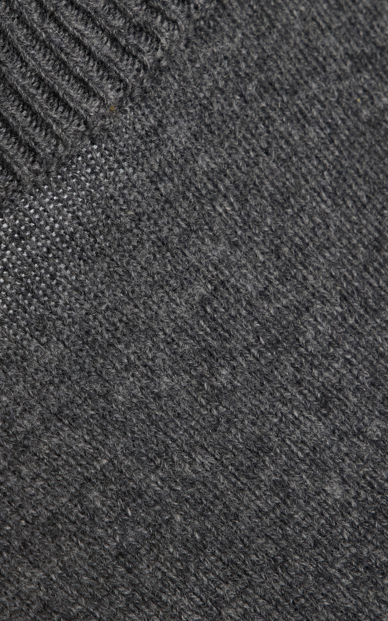 Two-Way Deconstructed Wool-Cashmere Sweater grey - 5