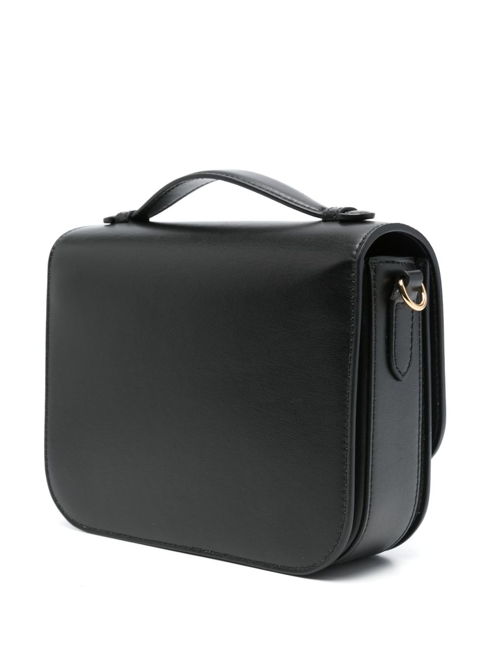 logo-perforated cross body bag - 3