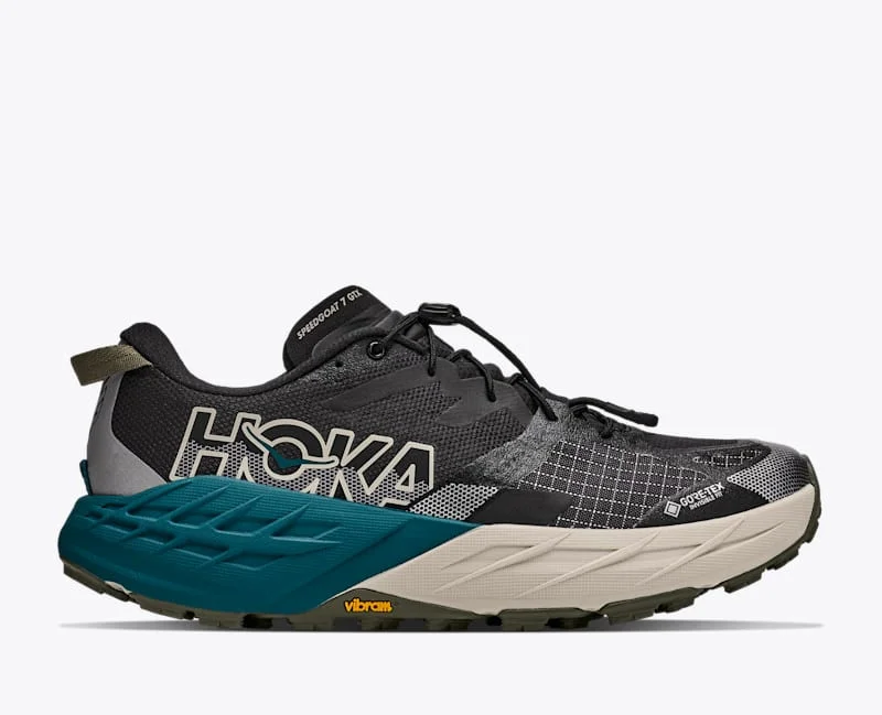 Men's Speedgoat 7 GTX Shoes in Tidal Wave/River Rock Grey - 1