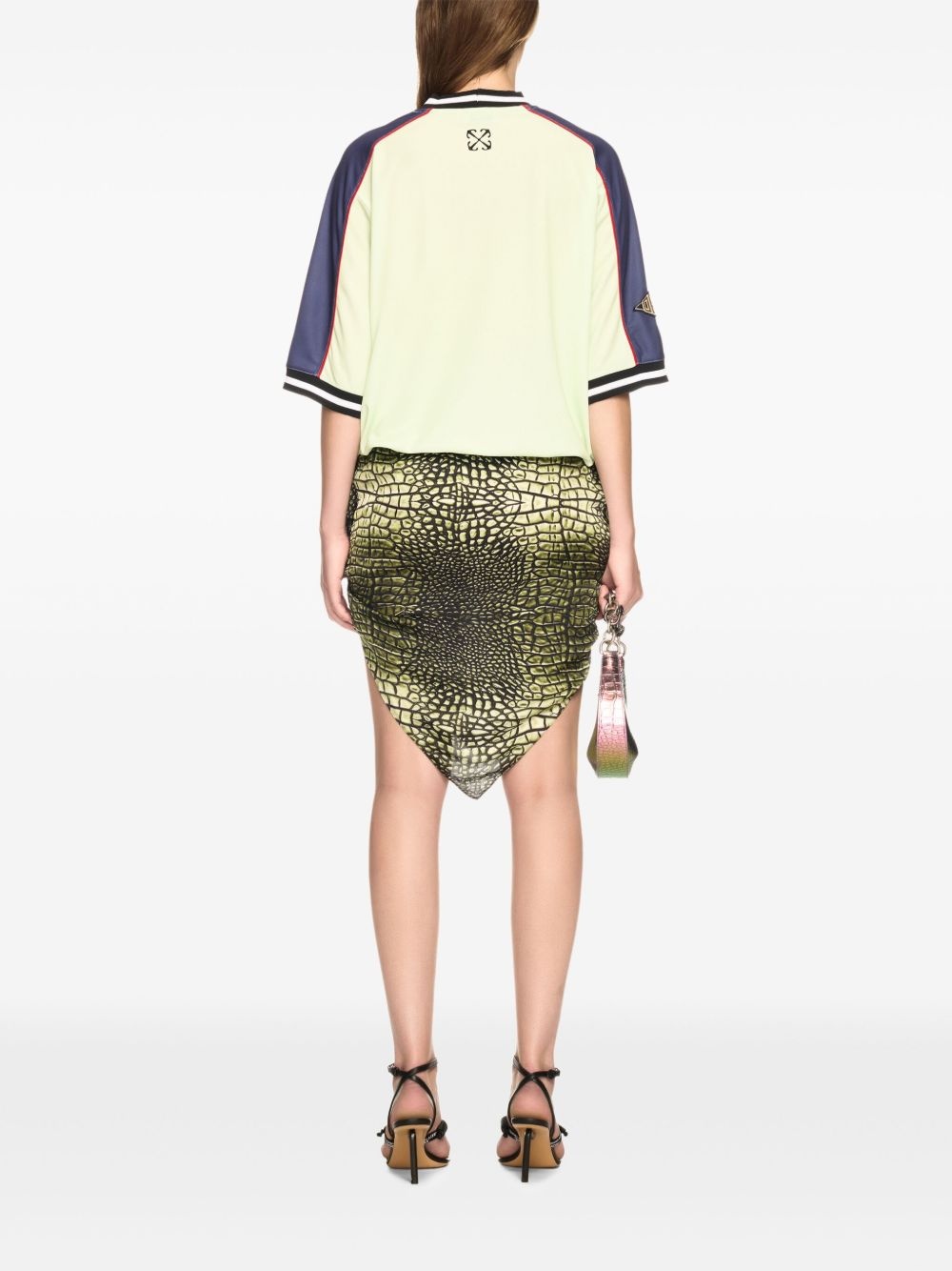 Croco Bandana skirt - 4