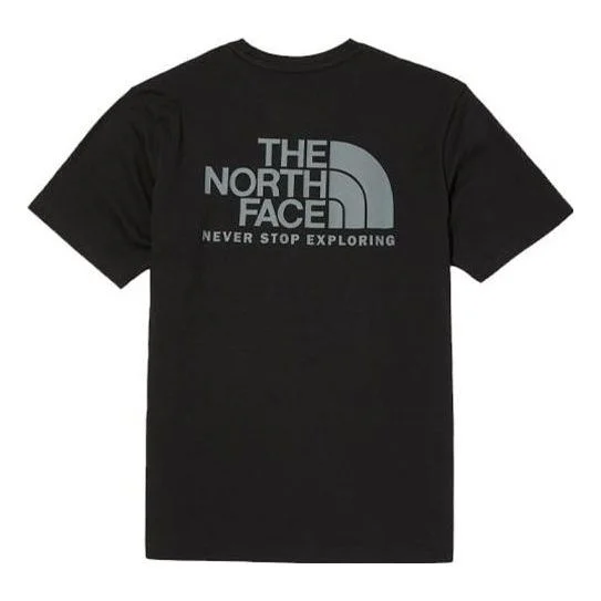 THE NORTH FACE Cotton Logo T-shirt 'Black' NT7UN06A - 1