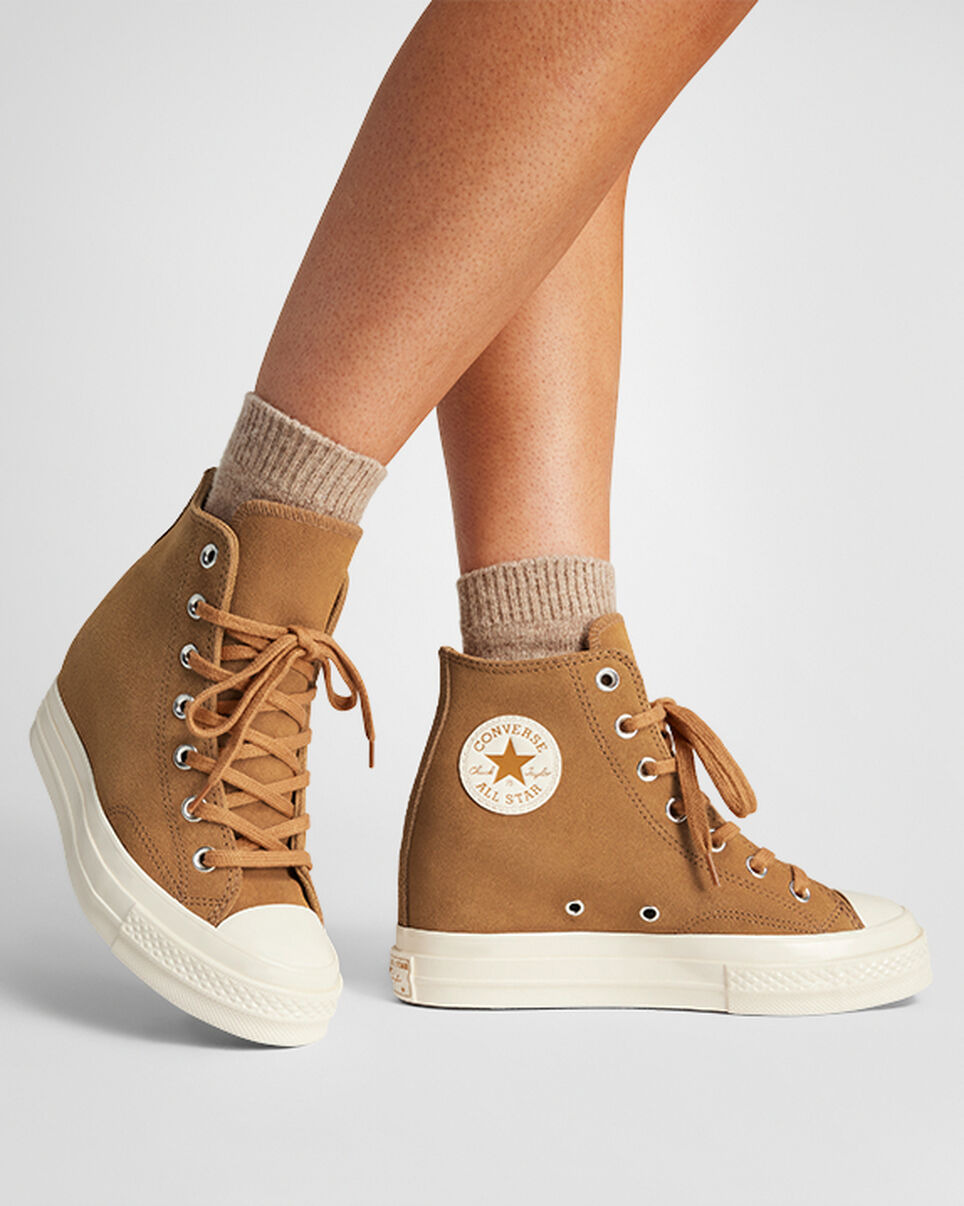 Chuck 70 Wedge Platform Suede - 9