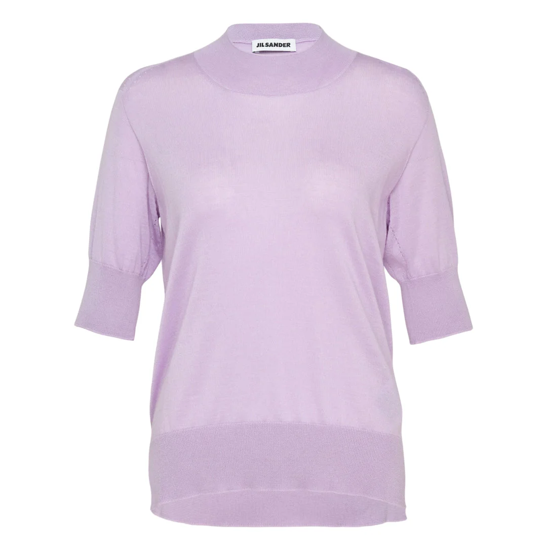 Superfine Cashmere Mock Neck Sweater - 1