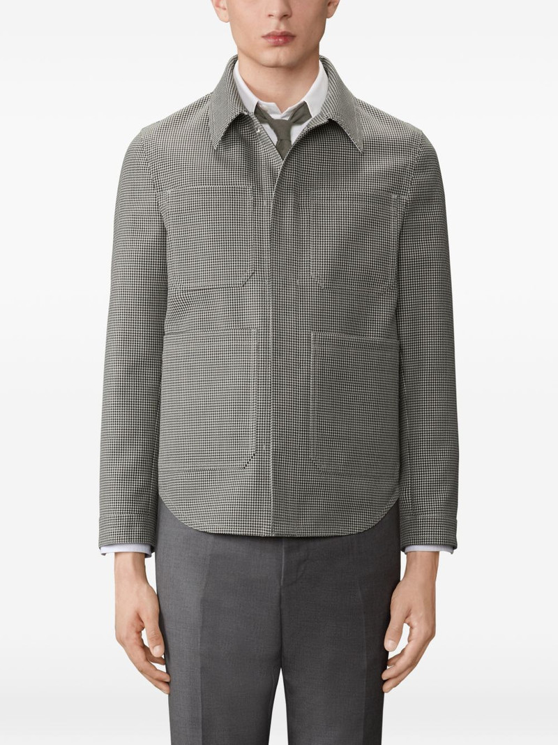 houndstooth shirt jacket 3