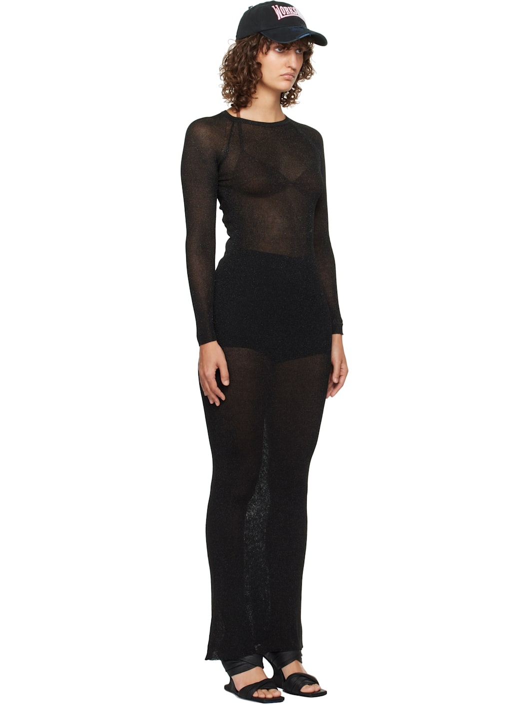 Black Threshold Maxi Dress - 2
