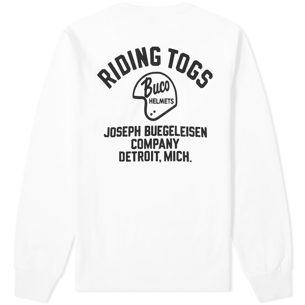 The Real McCoy's Long Sleeve Buco Riding Togs Tee - 2