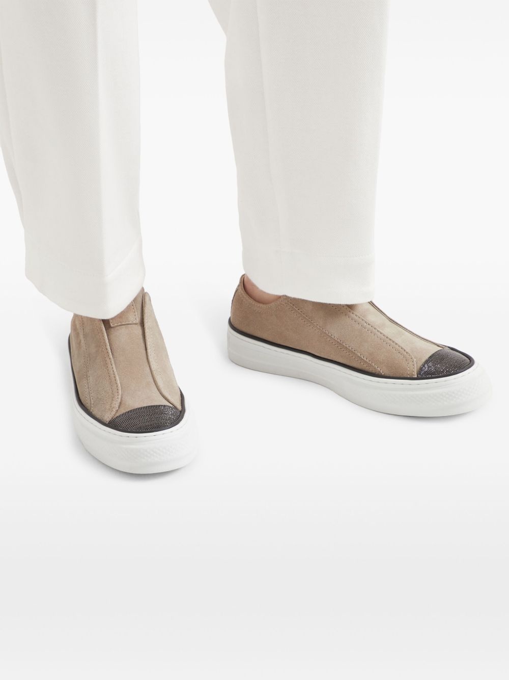 slip-on sneakers - 5