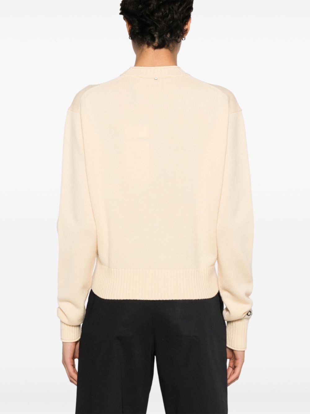 Wool crewneck sweater - 2
