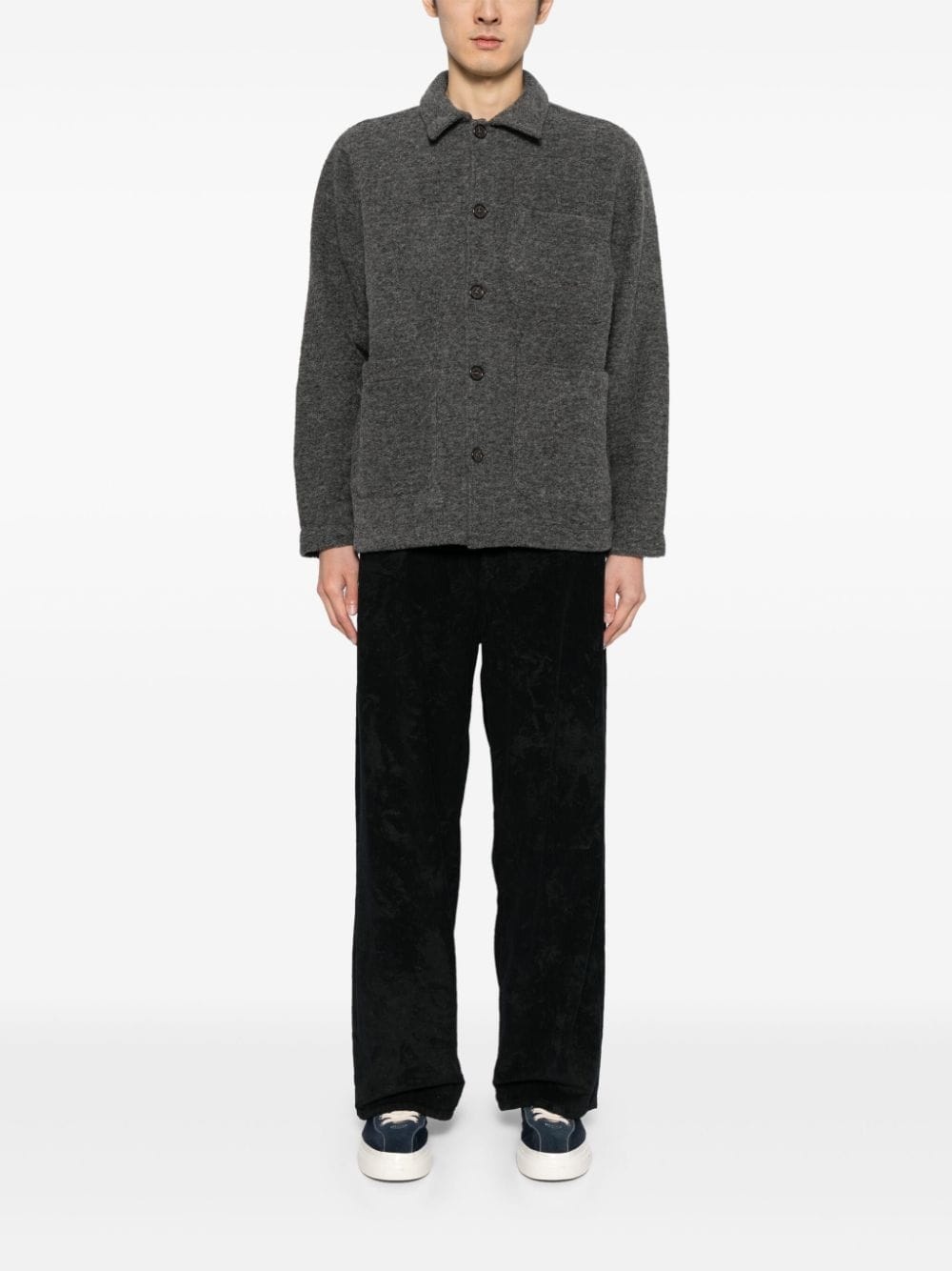fleece field jacket - 2