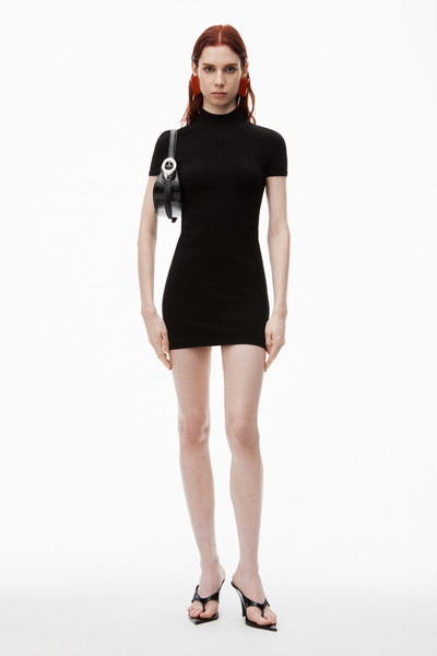 Alexander Wang Logo-Embossed Mini Dress outlook