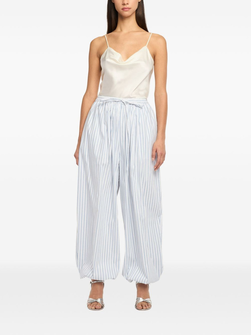 Cinq à Sept stripe verne trousers outlook