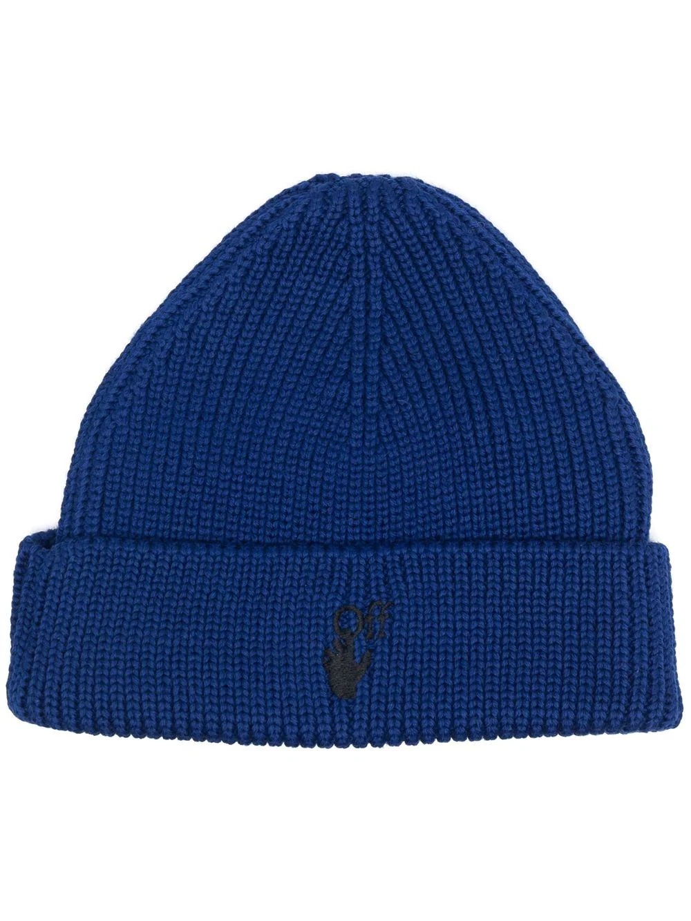 logo-embroidered beanie - 1