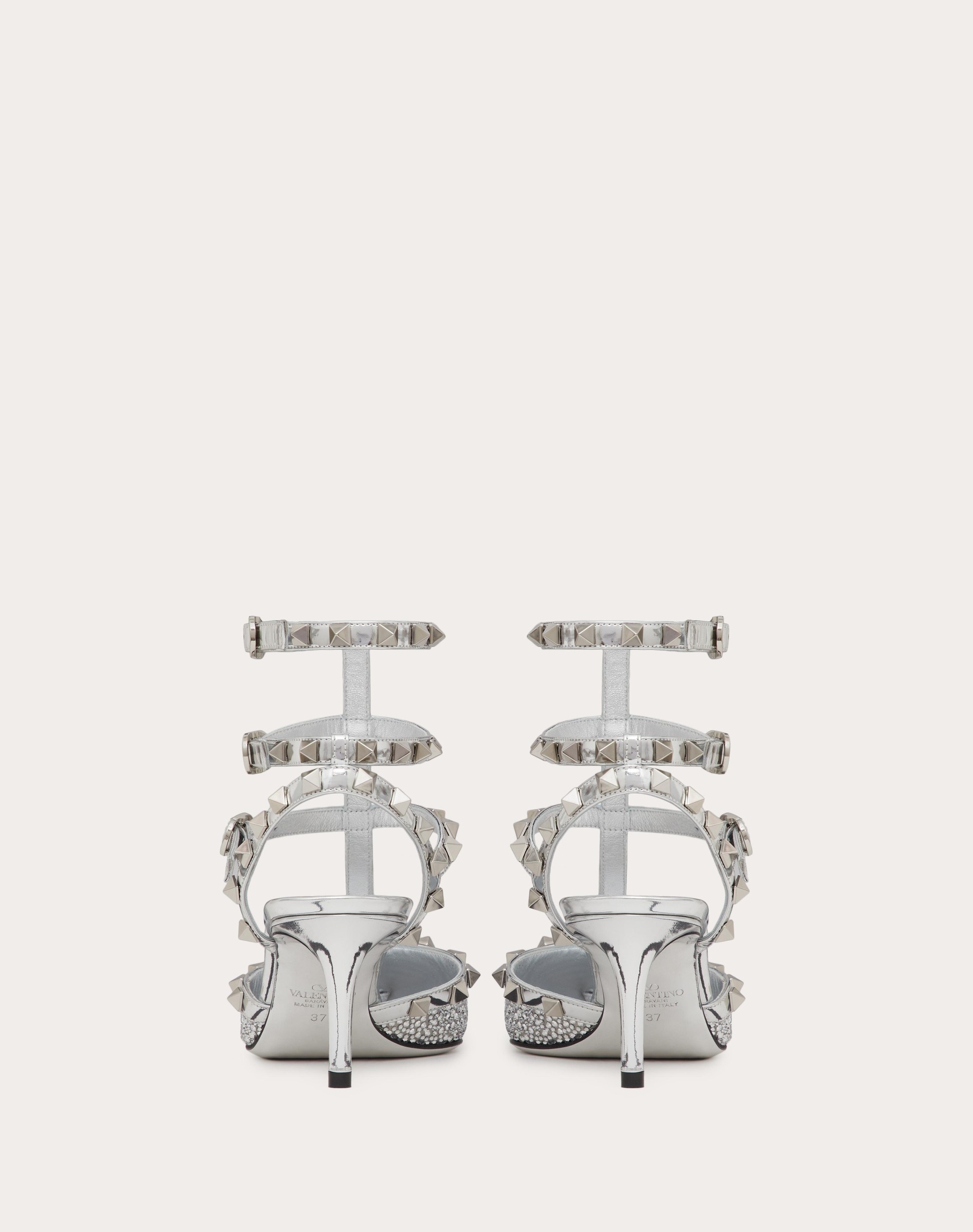 Valentino ROCKSTUD PUMP WITH CRYSTALS AND MICRO STUDS 65MM