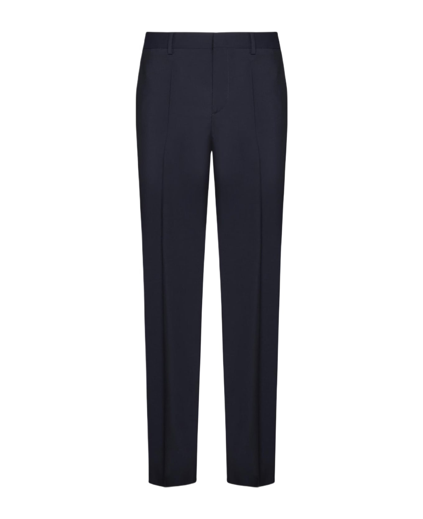 Valentino Wool And Mohair Trousers - 1