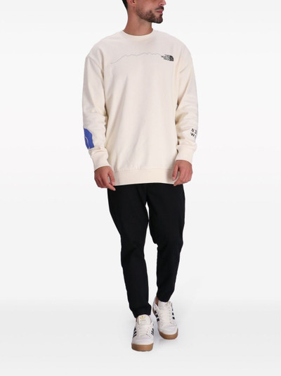 The North Face graphic-print cotton sweatshirt outlook