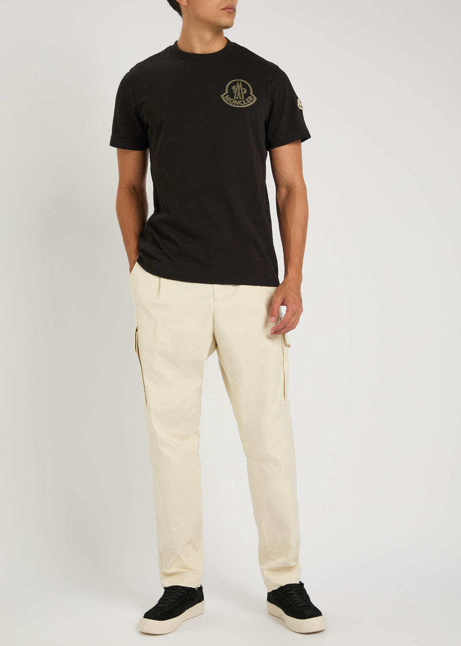Moncler Logo Cotton T-shirt - 4