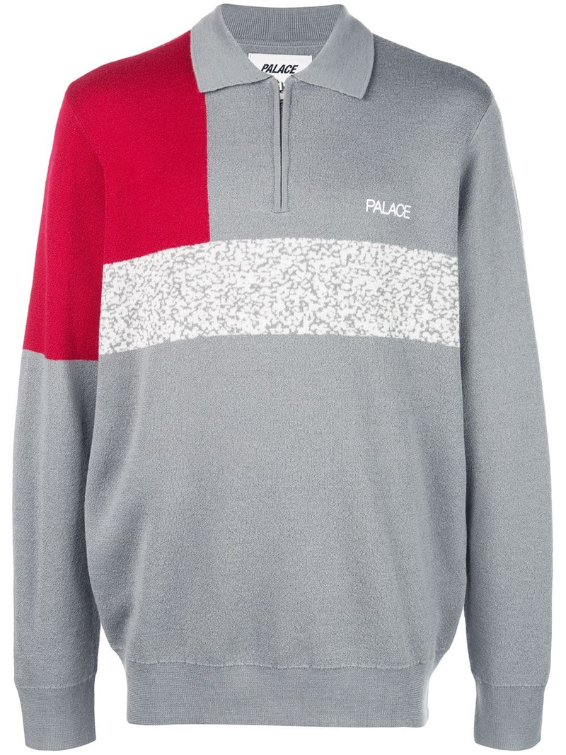 half zipped jumper 1