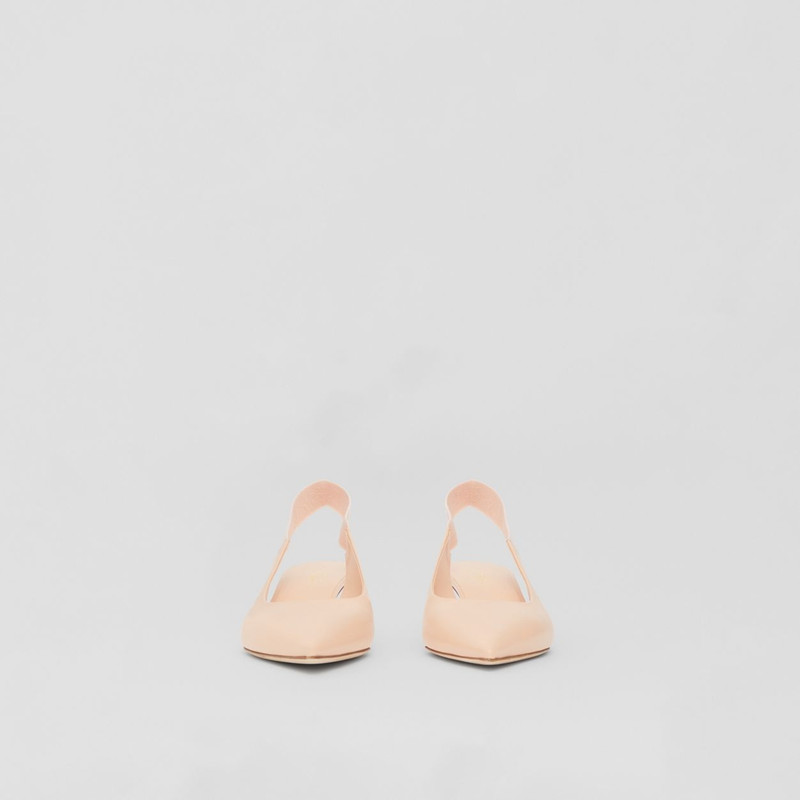 Leather Slingback Pumps 3