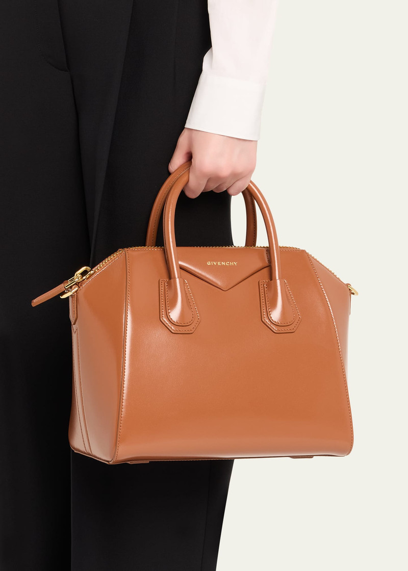 Givenchy Antigona Small Top-Handle Bag in Box Leather outlook