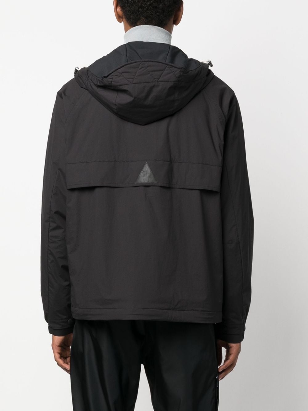 Foret logo-print hooded jacket - 4