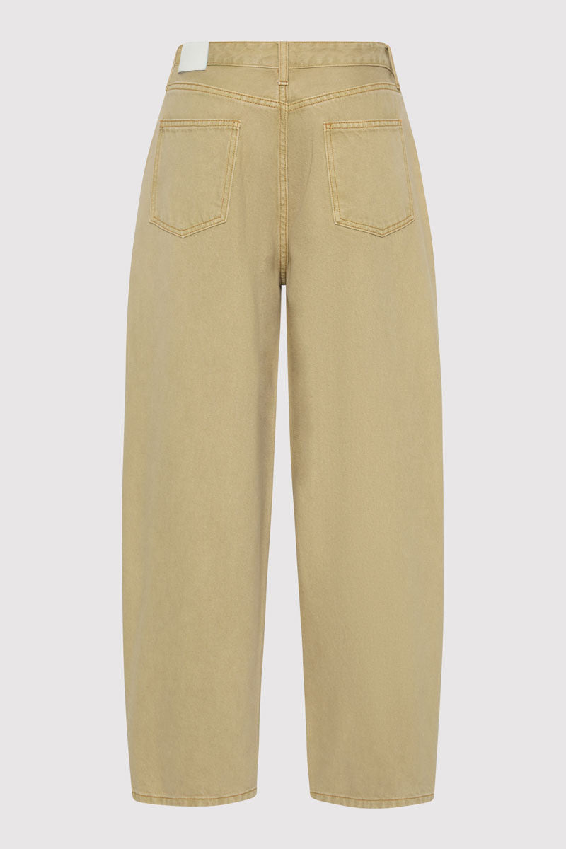 Mid Rise Balloon Jeans - Sahara - 9
