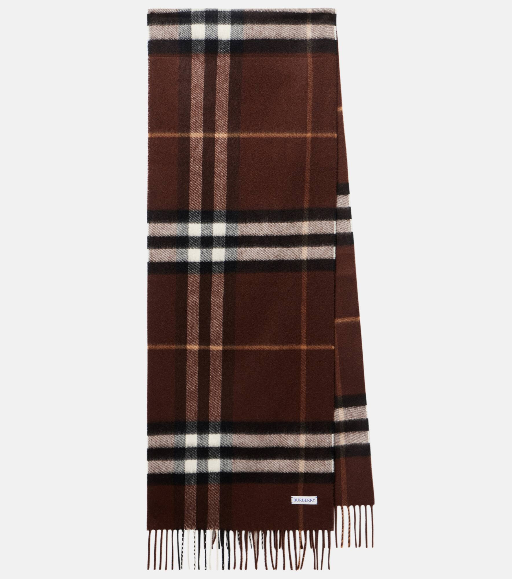 Burberry Check cashmere scarf - 1