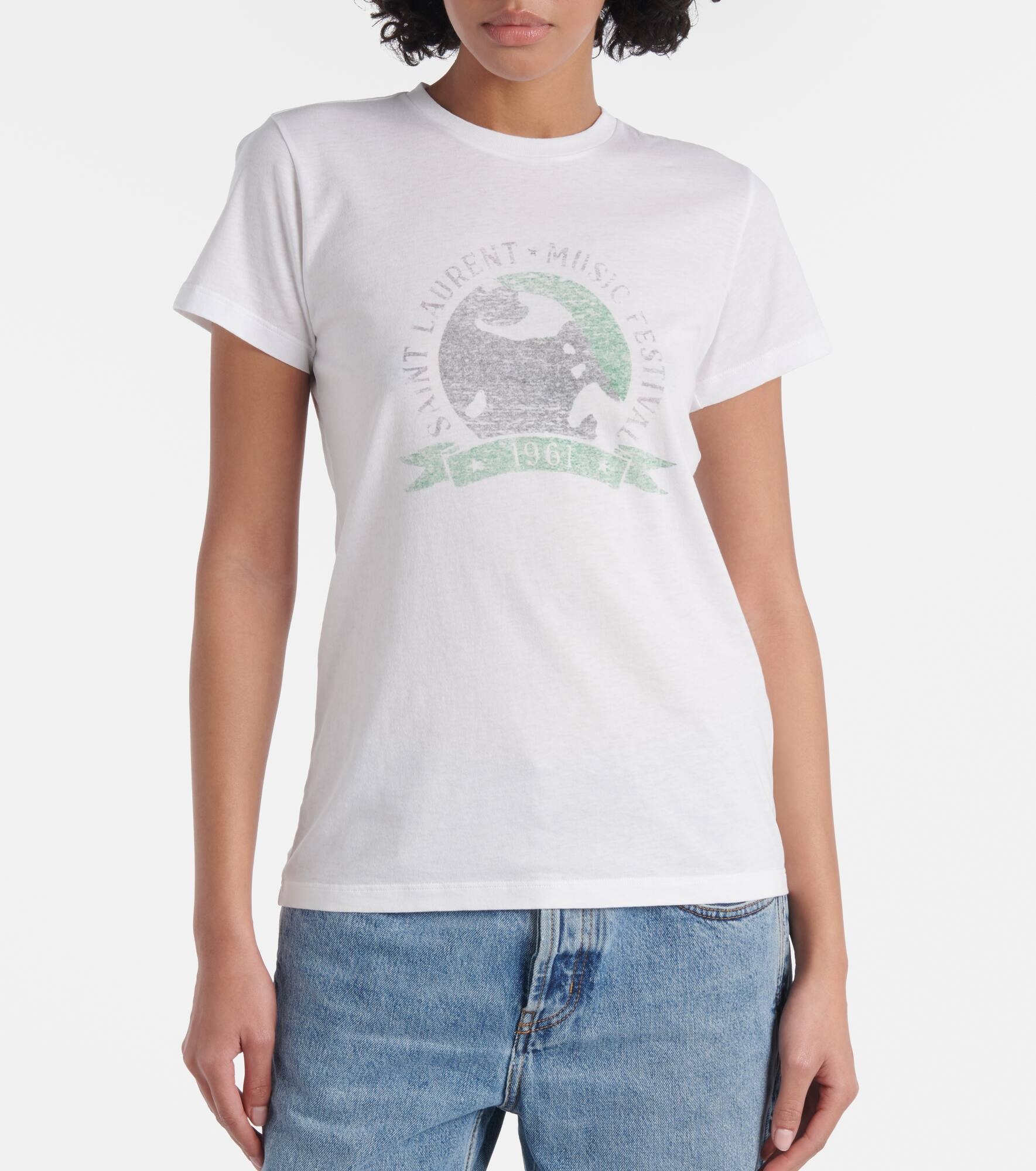 Music Festival cotton jersey T-shirt - 5