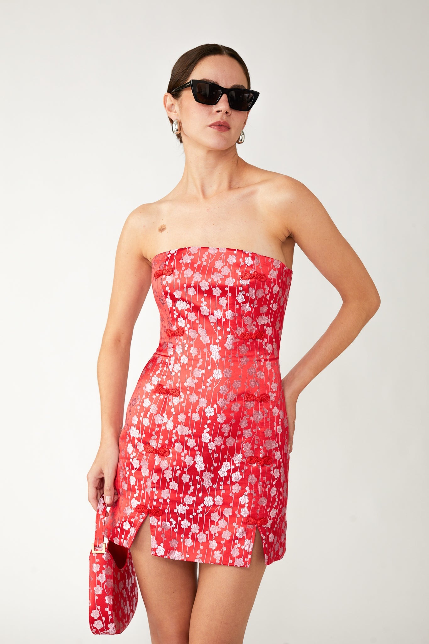JENNY STRAPLESS MINI DRESS - 2