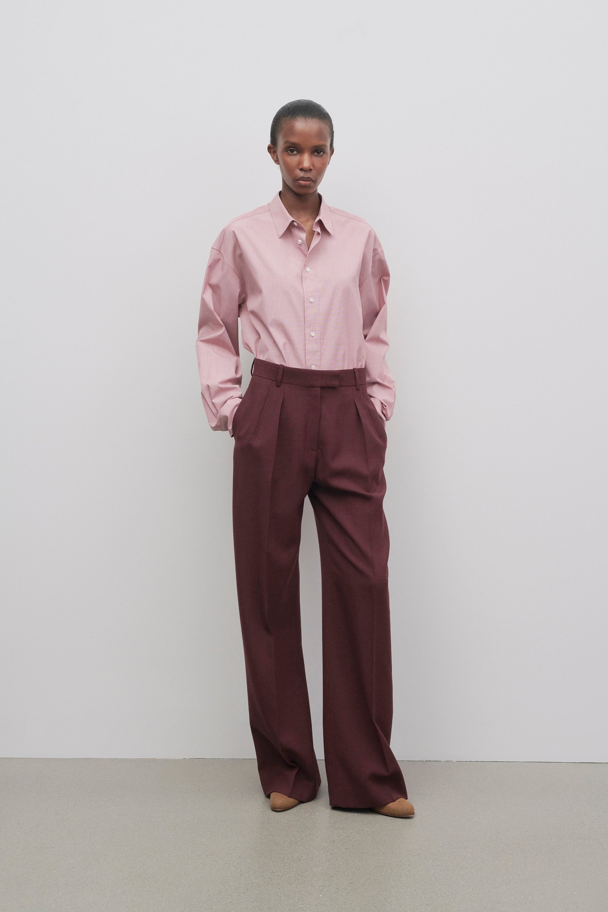 Antone Pant in Virgin Wool - 3