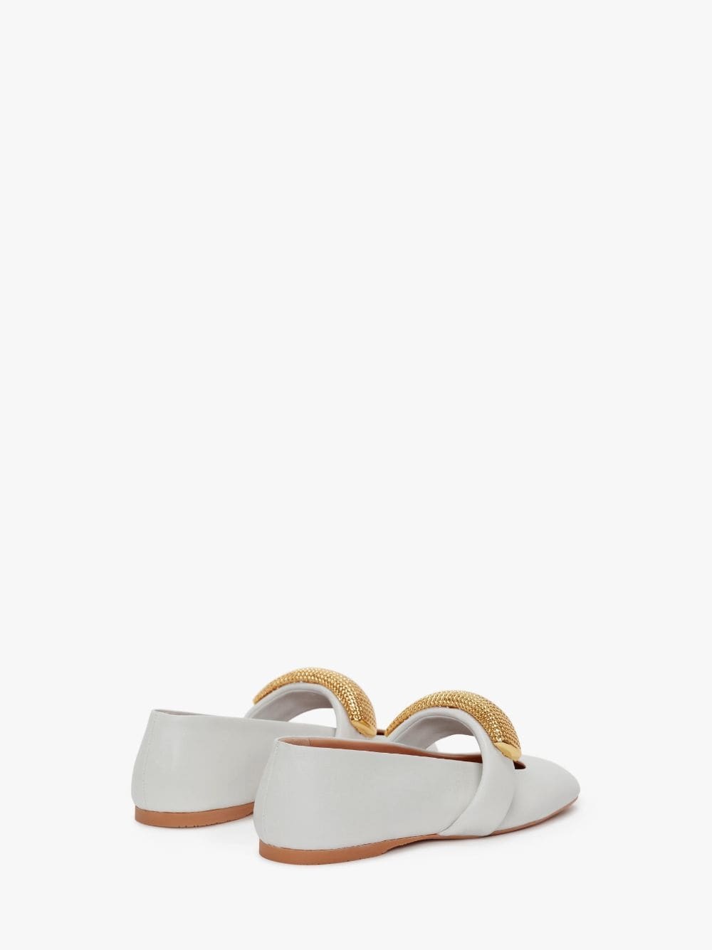 BUBBLE BRACELET LEATHER BALLET FLATS - 3