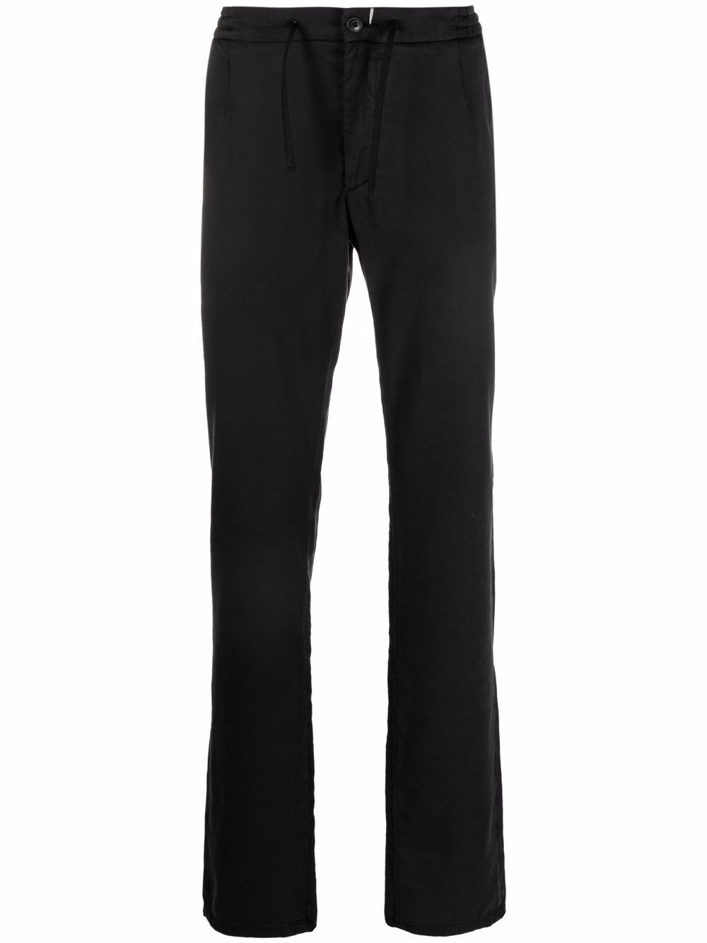 drawstring-waist trousers - 1