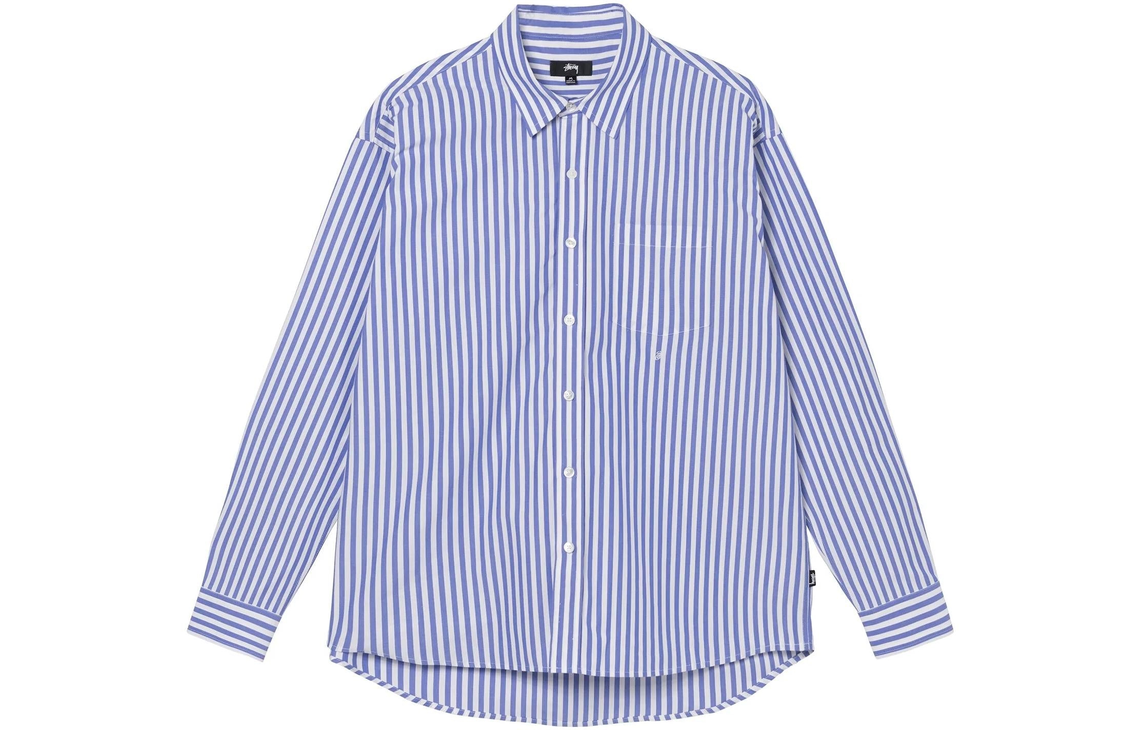 Stussy Classic Poplin Shirt 'Purple' 1110248 - 2