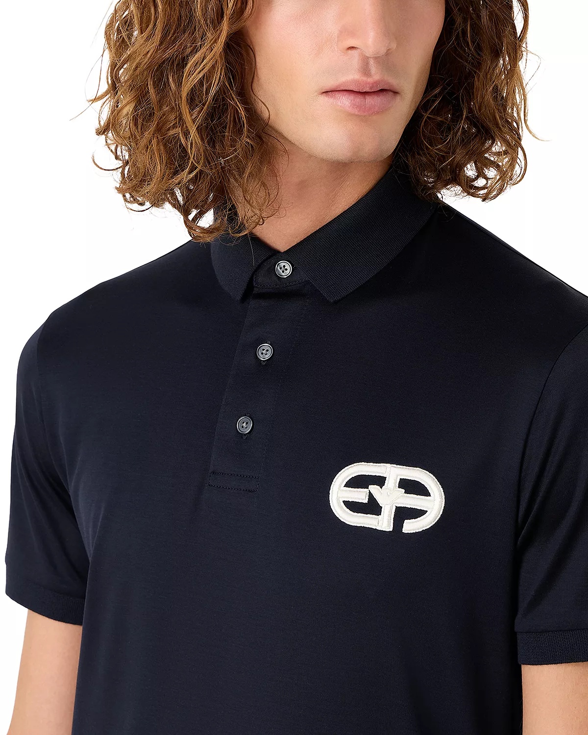 Contrast Embroidered Logo Regular Fit Polo Shirt - 4