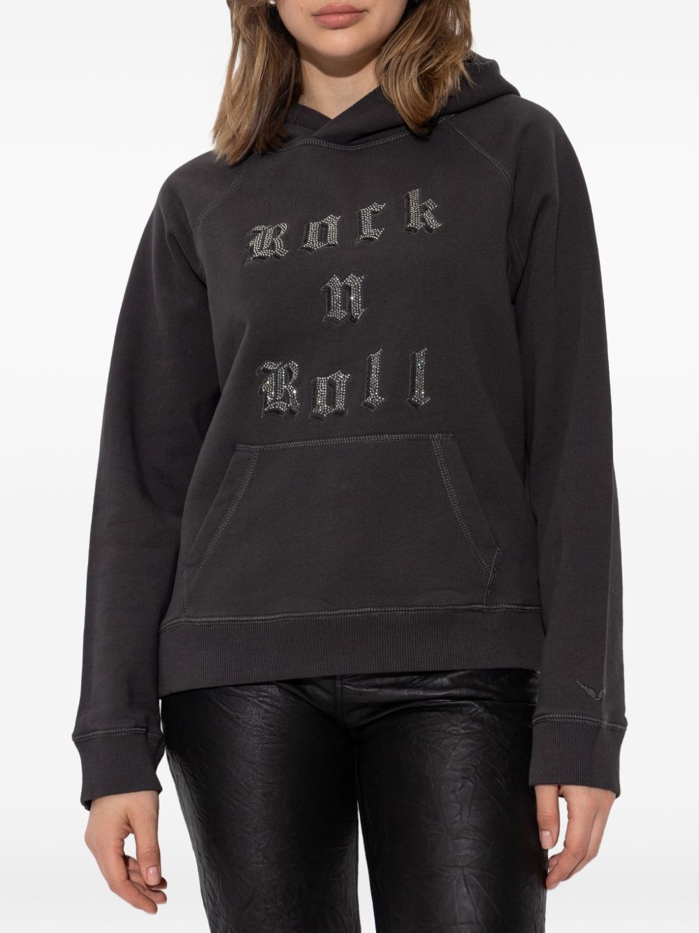 graphic-print hoodie - 3